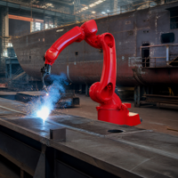 Bras de robot de soudage haute précision 6 axes 12 kg Répétabilité ±0,07 mm Portée 2010 mm SRC M6 CE IP65