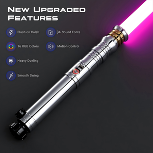 Épée prototype de haute précision Effets sonores réalistes <span class=keywords><strong>Sabre</strong></span> laser Revan Ghost Blaster Stabilité solide en métal <span class=keywords><strong>Sabre</strong></span> <span class=keywords><strong>lumineux</strong></span> - Product Image 2