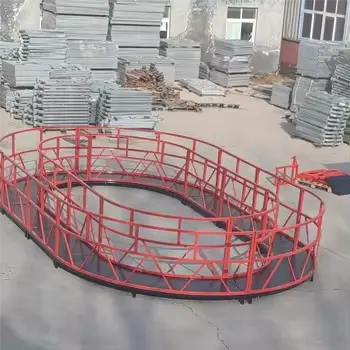 Berceau suspendu de plate-forme de levage suspendu électrique de haute qualité pour la peinture de bâtiment de construction