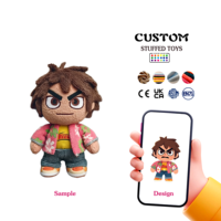 Fabricante de Muñecos de Peluche Personalizados de Buena Calidad, ODM, Peluches Suaves, Muñecos de Dibujos Animados Personalizados
