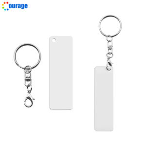 พวงกุญแจอะลูมิเนียมสำหรับงานซับลิเมชั่น ขายดี มีสินค้าในสต็อก - Product Image 3