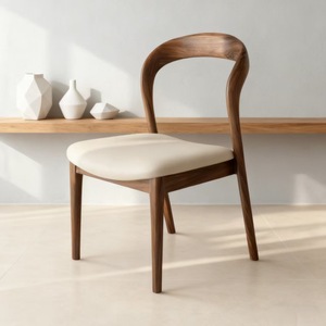 <span class=keywords><strong>Chaise</strong></span> de <span class=keywords><strong>salle</strong></span> à <span class=keywords><strong>manger</strong></span> en bois moderne avec dossier incurvé en forme de <span class=keywords><strong>C</strong></span> et assise rembourrée pour restaurant, hôtel, café, bistrot, <span class=keywords><strong>salle</strong></span> à <span class=keywords><strong>manger</strong></span> - Product Image 2
