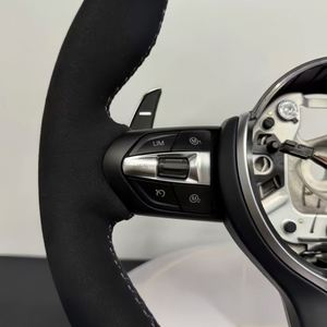 Volante de cuero automotriz de alta calidad para <span class=keywords><strong>BMW</strong></span> M3 M4 M5 M8 F10 F30 F20 F80 F82 F22 - Product Image 3