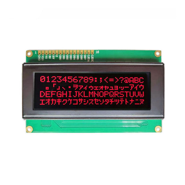 2004 Character LCD Module 20x4 LCD Display with Japanese Font Library 5V Parallel Interface Industrial LCM Screen
