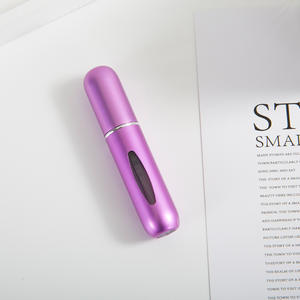 Mini atomiseur en aluminium de 5 ml, flacon pulvérisateur de voyage vide rechargeable, pulvérisation fine pour huiles essentielles, soins de la peau - Product Image 2