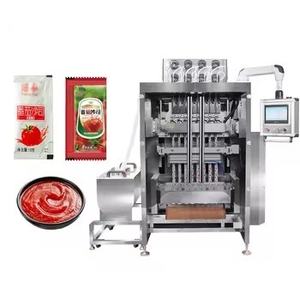 Machine d'emballage automatique de liquides à 8 voies avec scellage trois côtés, machine de remplissage et de scellage multi-pistes pour sachets stick - Product Image 1