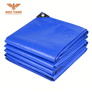 Bâche en PE 200 GSM de qualité supérieure, directement de l'usine, avec œillets métalliques <span class=keywords><strong>pour</strong></span> le transport de marchandises <span class=keywords><strong>sur</strong></span> camion - Product Image 5