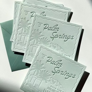 Biglietto d'<span class=keywords><strong>invito</strong></span> di nozze classico di lusso con stampa a rilievo, logo personalizzato - Biglietto di auguri con totem colorato per matrimoni eleganti - Product Image 1
