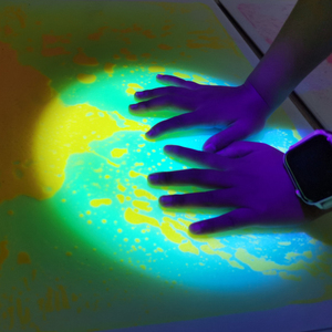 Kết cấu LED ma trận đèn màu nước cảm biến màu RGB âm nhạc tương tác gạch khổng lồ sàn cảm ứng gạch ánh sáng sân khấu - Product Image 1