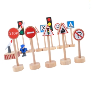 Blocs <span class=keywords><strong>de</strong></span> construction <span class=keywords><strong>de</strong></span> circulation en bois, <span class=keywords><strong>jouet</strong></span> miniature, panneaux <span class=keywords><strong>de</strong></span> <span class=keywords><strong>signalisation</strong></span> routière en bois, <span class=keywords><strong>jouet</strong></span> <span class=keywords><strong>de</strong></span> <span class=keywords><strong>signalisation</strong></span> routière, vente directe d'usine - Product Image 2