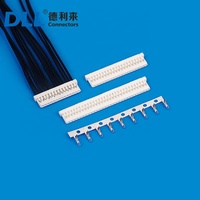 Connecteur fil-carte série DF14 en nylon de 1,25 mm, boîtier IP40, prise et douille