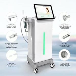 Multifunctional High Frequency Hair Scalp Treatment <b>Machine</b> 6 in 1 Hair Follicle Detection Best Analysis Hair Regrowth <b>Machine</b> - Product Image 1