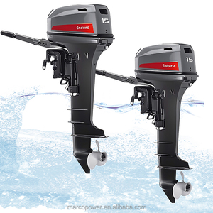 Nuevo Motor Fuera de Borda de Gasolina de 15 HP Estilo Yamaha E15DHM, Motor de Aluminio de 2 Tiempos y 2 Cilindros, Bajo Consumo de Combustible, Marinas Africanas - Product Image 3