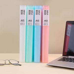 <b>A4</b> Gradient <b>Folder</b> (30/40 Pockets) - Waterproof & Transparent - Product Image 1