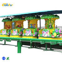 Nouveau design manèges funfairs montagnes russes parc d'attractions jeu parc à thème caboteur manèges ennemi vente