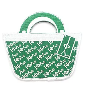 Tüm gruplar "IOTA PHI LAMBDA çanta" işlemeli bagaj etiketi Zeta Phi Beta çanta nakış bagaj etiketi