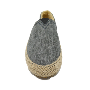 HEVAメンズサマーフラットサンダル無地リネン快適なキャンバスシューズレディース通気性スニーカー品質リネンエスパドリーユ - Product Image 3