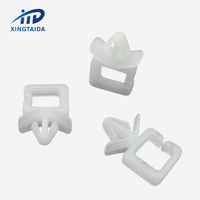 Nylon PA66 94V-2 V0 Arrowhead Mount Snap Locking Push in Wire Saddle