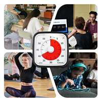 OEM ODM 60-Minuten Geräuschloser Timer Yunbaoit Kinder-Timer Klassenzimmer Küche Büro Tragbarer Zeitmesser Google Countdown Visueller Timer