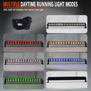 Siêu sáng RGB LED thanh ánh sáng 8-55 inch off-road Kit với DRL lái xe làm việc ánh sáng cho 4x4 UTV ATV Xe tải SUV offroad mái núi - Product Image 5