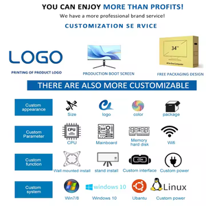 27-אינץ oem משחקים שולחן עבודה כל-ב-אחד מחשב עם ssd 512gb כונן קשיח ddr4ram ו-ליבה כפולה - Product Image 4