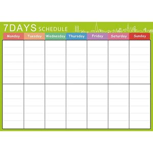 17 "x 12" <span class=keywords><strong>inch</strong></span> kích thước mới từ tủ lạnh hàng tuần hàng tháng kế hoạch tùy chỉnh Acrylic lịch cho tủ lạnh - Product Image 2