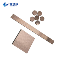 Électrode de cuivre de tungstène pour le soudage EDM 1kg Matériau poli de surface de bloc de quantité minimale de commande