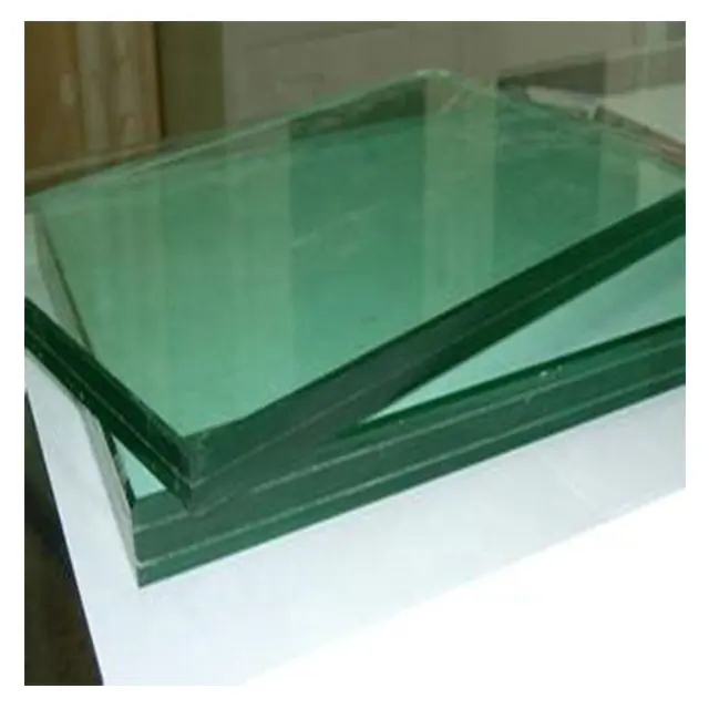 Thuis Technologie Combineren Decoratieve Film En Gordijn Gelaagd Glas Gehard Effen Platte Originele Type Tafel Lichtgevende Pvc