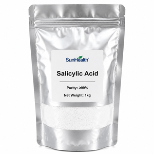 <span class=keywords><strong>Acide</strong></span> <span class=keywords><strong>Salicylique</strong></span> de Qualité Cosmétique en Vrac, Poudre Pure à 99%, CAS 69-72-7, Testé SunHealth TLC/UV/HPLC - Product Image 1