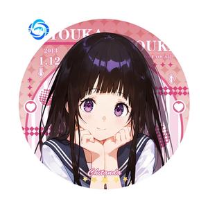 ป้ายเลเซอร์กระจกอะนิเมะ hyouka <span class=keywords><strong>Eru</strong></span> chitanda houtarou oreki สไตล์ญี่ปุ่นสินค้าที่ผลิตโดยแฟนๆ - Product Image 5