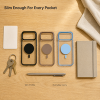 Coque de téléphone iPhone 15 Pro Max personnalisée avec logo OEM, TPU PC magnétique, antichoc, coque arrière premium, vente en gros