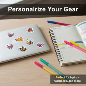 Custom-printed cute and fun mini animal educational <b>sticker</b> books for children - Product Image 5