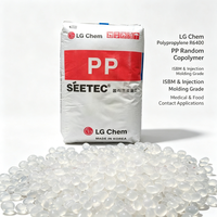 Résine copolymère aléatoire de polypropylène LG Chem PP R6400 SEETEC, pour le moulage par injection-stirage-soufflage (ISBM) de bouteilles médicales et pharmaceutiques