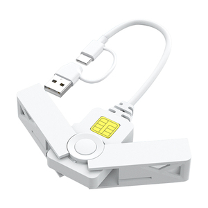 Portable Smart Card <strong>Reader</strong> with USB a and <strong>C</strong> Interface External Installation OTG Feature Supports ISO7816 Cards ROHS Certified - Product Image 1
