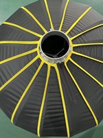 Diffuseur de flash de studio pliable rapide Triopo en alliage d'aluminium KL-65/KL-85/KL-105/KL-120 avec monture Bowens 120 cm