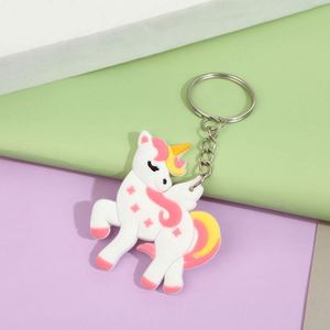 Cheap Customised Pvc Rubber <b>Keychain</b> With Logo 2D /3D Soft PVC Keychains <b>Custom</b> Logo for Promotion Gifts <b>Keychain</b> - Product Image 3