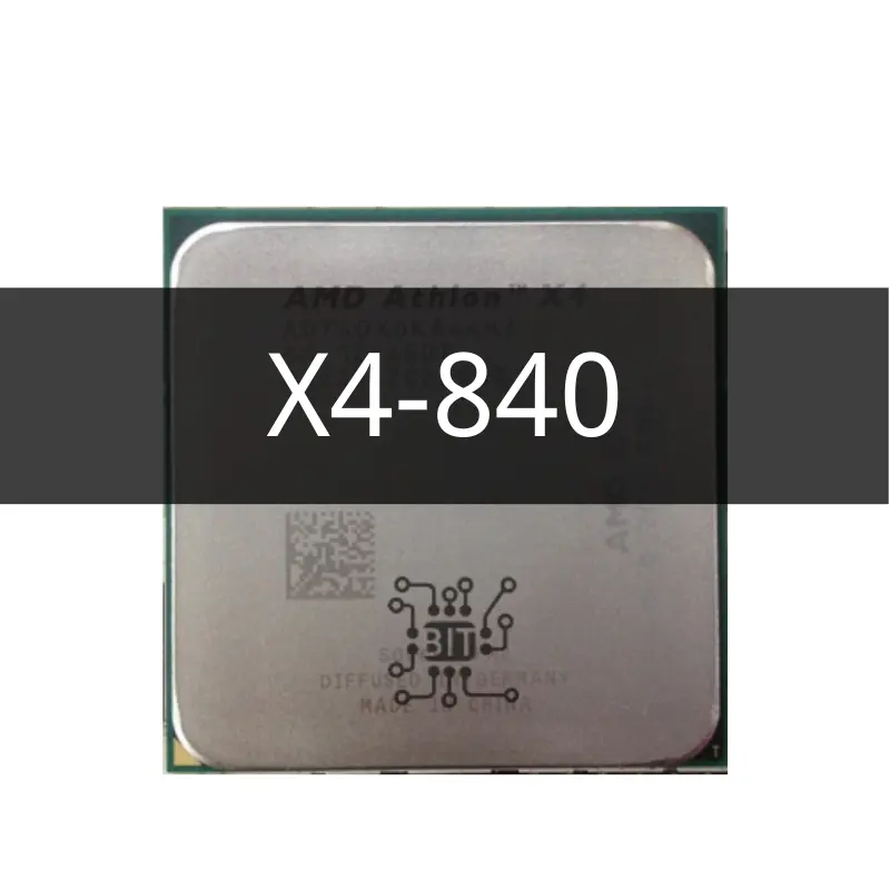 Phenom द्वितीय X4 840 2M 3.2G सॉकेट AM3 938-पिन डेस्कटॉप सीपीयू X4-840 HDX840WFK42GM डेस्कटॉप प्रोसेसर