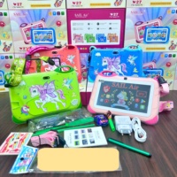 Tablette éducative pour enfants de 7 pouces Android 15, 8 Go + 256 Go, avec écran IPS pour la protection des yeux, meilleur cadeau pour les garçons et les filles