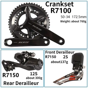 <span class=keywords><strong>Shimano</strong></span> <span class=keywords><strong>105</strong></span> Di2 Groupe R7170 2*12s Groupe R7170 Frein R7100 <span class=keywords><strong>Pédalier</strong></span> R7150 FD R7150 RD Original Bike Parts - Product Image 4