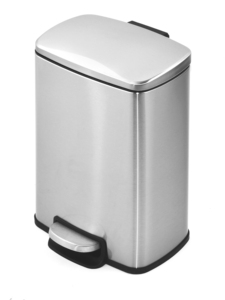 Nuevo Bote de <span class=keywords><strong>Basura</strong></span> <span class=keywords><strong>Rectangular</strong></span> de Acero Inoxidable de 5L con Pedal y Tapa Enrollable, Diseño Ecológico para Uso Doméstico 2026 - Product Image 3