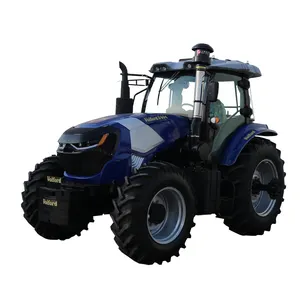Grands tracteurs agricoles 220 hp, agriculture 240 hp, 4x4, 6wd, avec changement de navette 16F + 16R, bon marché, chine