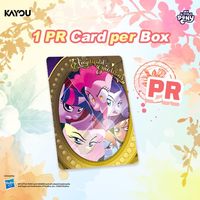 Kayou My Little Poni Friendship Eternal Moon Edition, Cartes à collectionner TCG de la série anglaise, édition premium, vente en gros / au détail