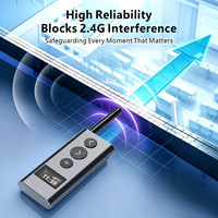 Control Remoto Inalámbrico para Presentaciones con Láser Verde de 433MHz, Anti-Interferencia, con Temporizador de Batería y Pantalla de Señal para Auditorio/Sala de Conferencias