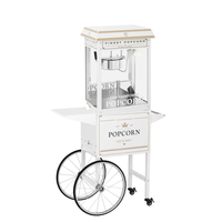 Máquina para hacer palomitas de maíz, soporte para Target Cart, hervidor con forma de bola, Comercial
