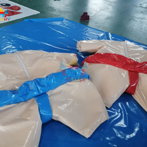 Combinaisons de sumo gonflables pour adultes, costumes de lutte de sumo rembourrés en mousse pour jeux de fête - Product Image 1
