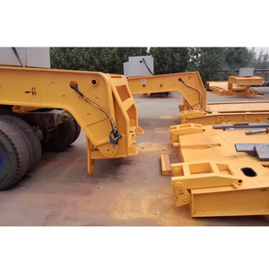 Semi-remorque surbaissée hydraulique à col de cygne 3, 4 ou 5 essieux, capacité 1-2 tonnes, dimensions 12,5x2,5x1,5m, Shandong Fengniao - Product Image 1