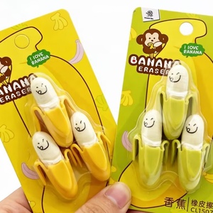 Los Más Vendidos del 2026, Útiles Escolares de Primaria, Gomas de Borrar con Forma de Plátano, Creativas para Niños, Ecológicas, Bonitas, con Forma 3D - Product Image 6