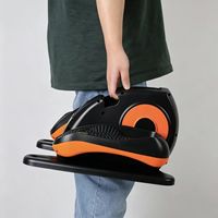 Vente en gros d'appareil de fitness elliptique électrique avec vibrations, pédales de massage et télécommande pour la maison