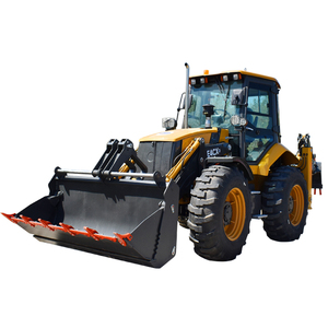 Compact 4WD Backhoe Loader with Strong <b>Frame</b> <b>Large</b> Work Area High Stability for Industrial Use - Product Image 6