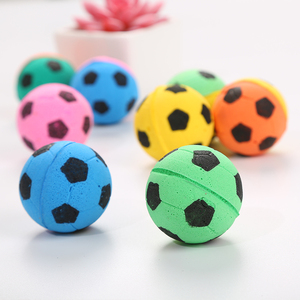 Pet Safe Eco-Friendly Soft Latex Football-Shaped Balls for <b>Cat</b> Kitten <b>Toys</b> <b>Interactive</b> Colorful - Product Image 5
